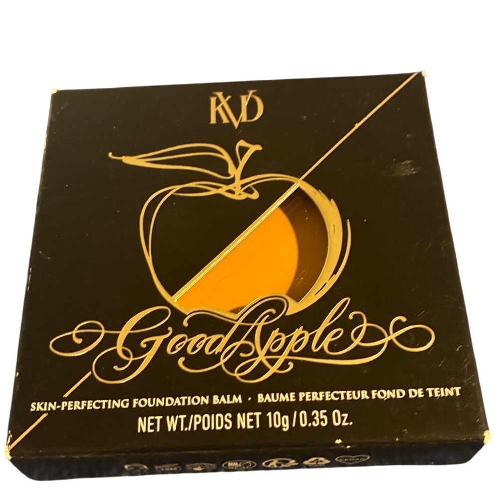 KVD Beauty Good Apple Skin-Perfecting Foundation Balm Tan 066 10g 0.35oz New